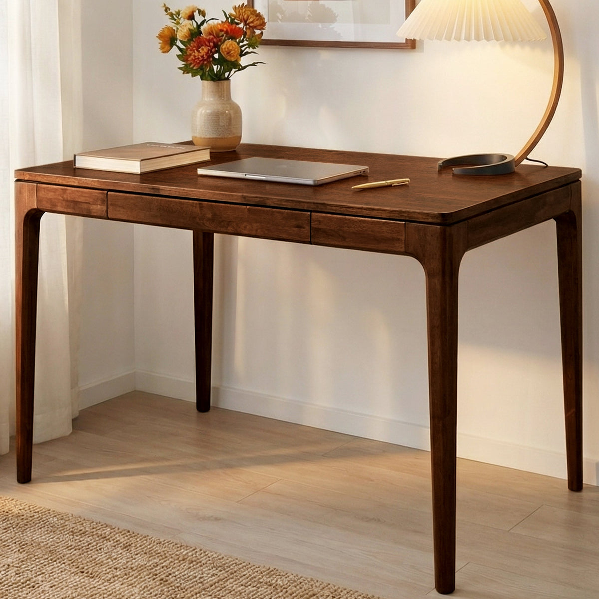 Wilma 48 Inches Solid Wood Desk-11