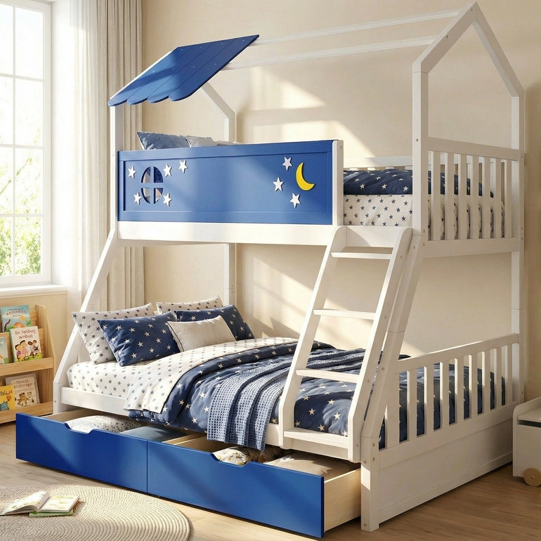 Moonlight Kid Bunk Bed-10