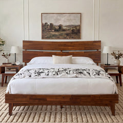 Aurora Solid Wood Bed Frame-13