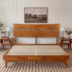 Aurora Solid Wood Bed Frame-22