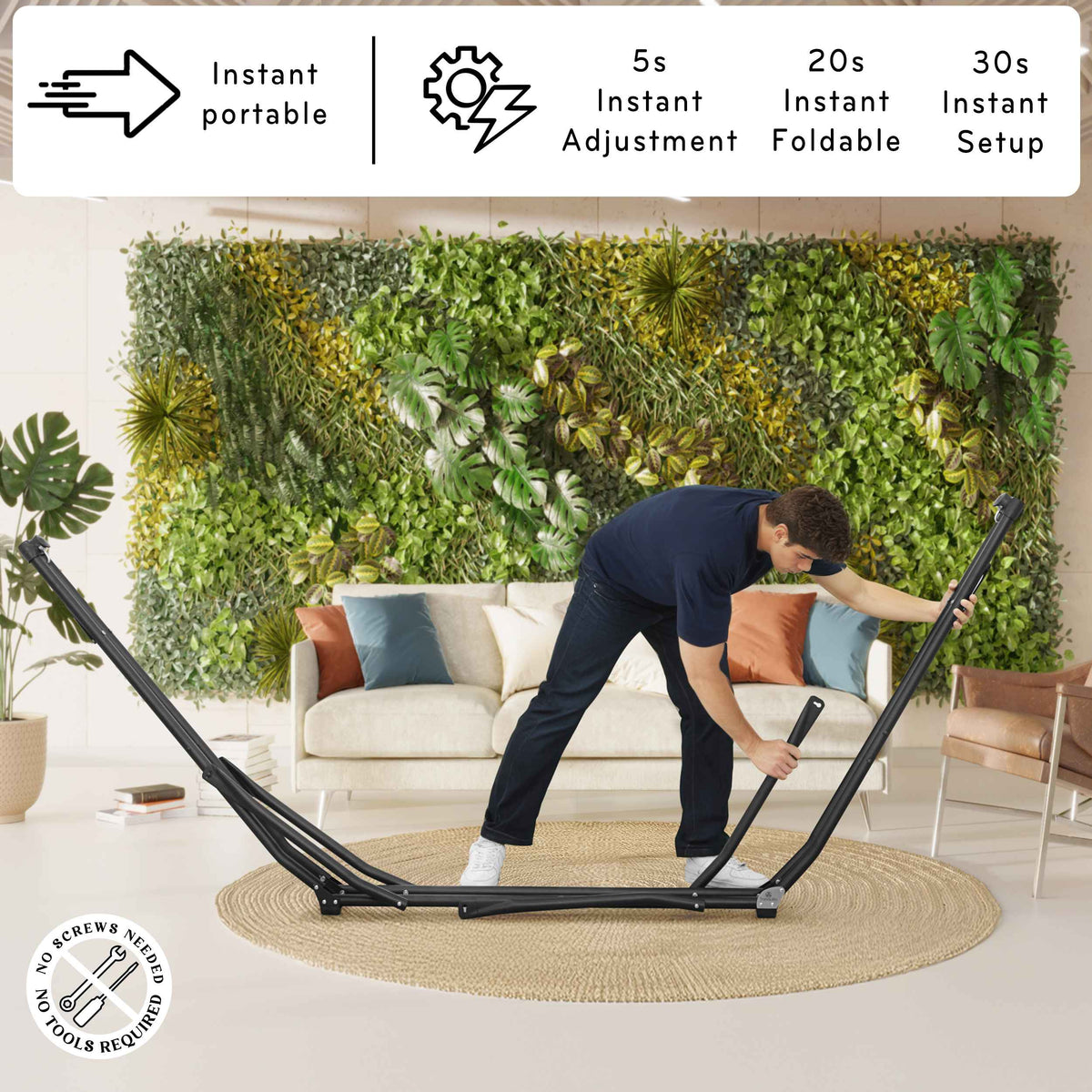 UniGen Transforming Hammock Stand-16