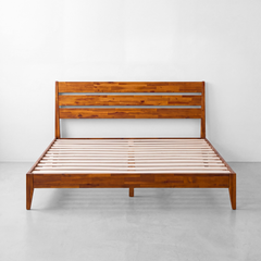 Emery Solid Wood Bed Frame-14