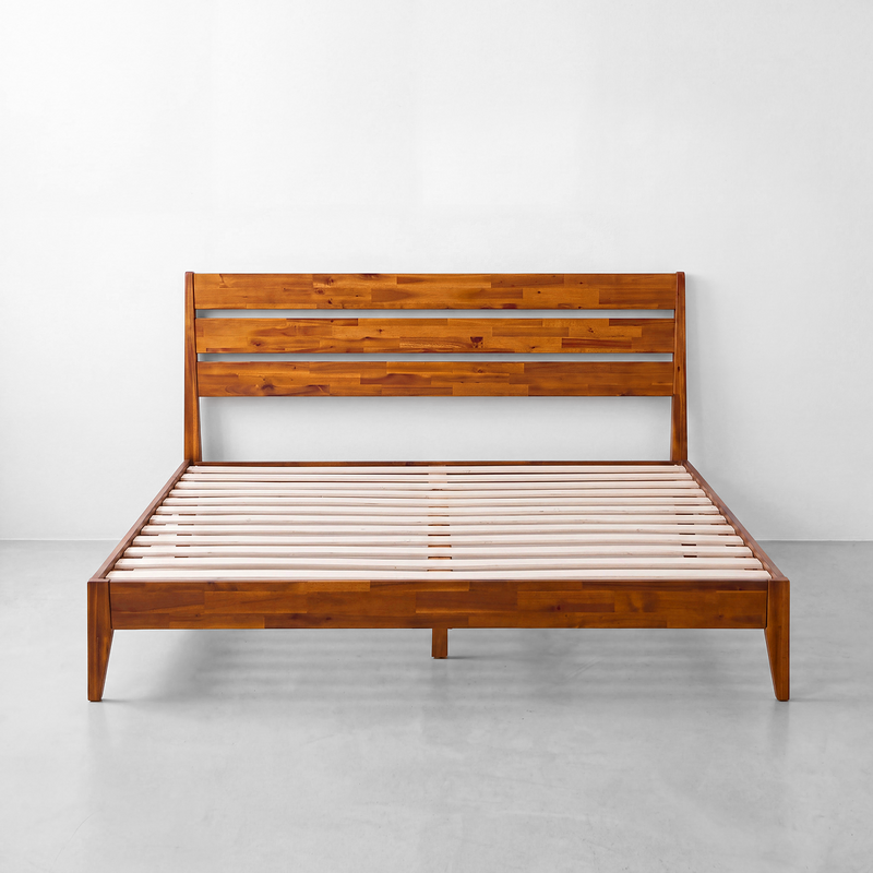 Emery Solid Wood Bed Frame-14