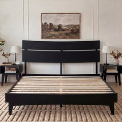 Aurora Solid Wood Bed Frame-42