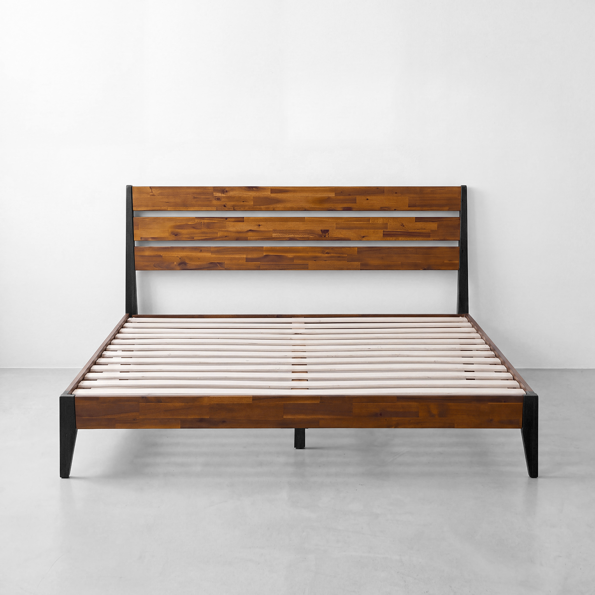 Emery Solid Wood Bed Frame-36