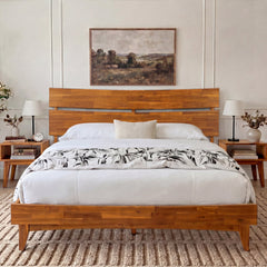 Aurora Solid Wood Bed Frame-23