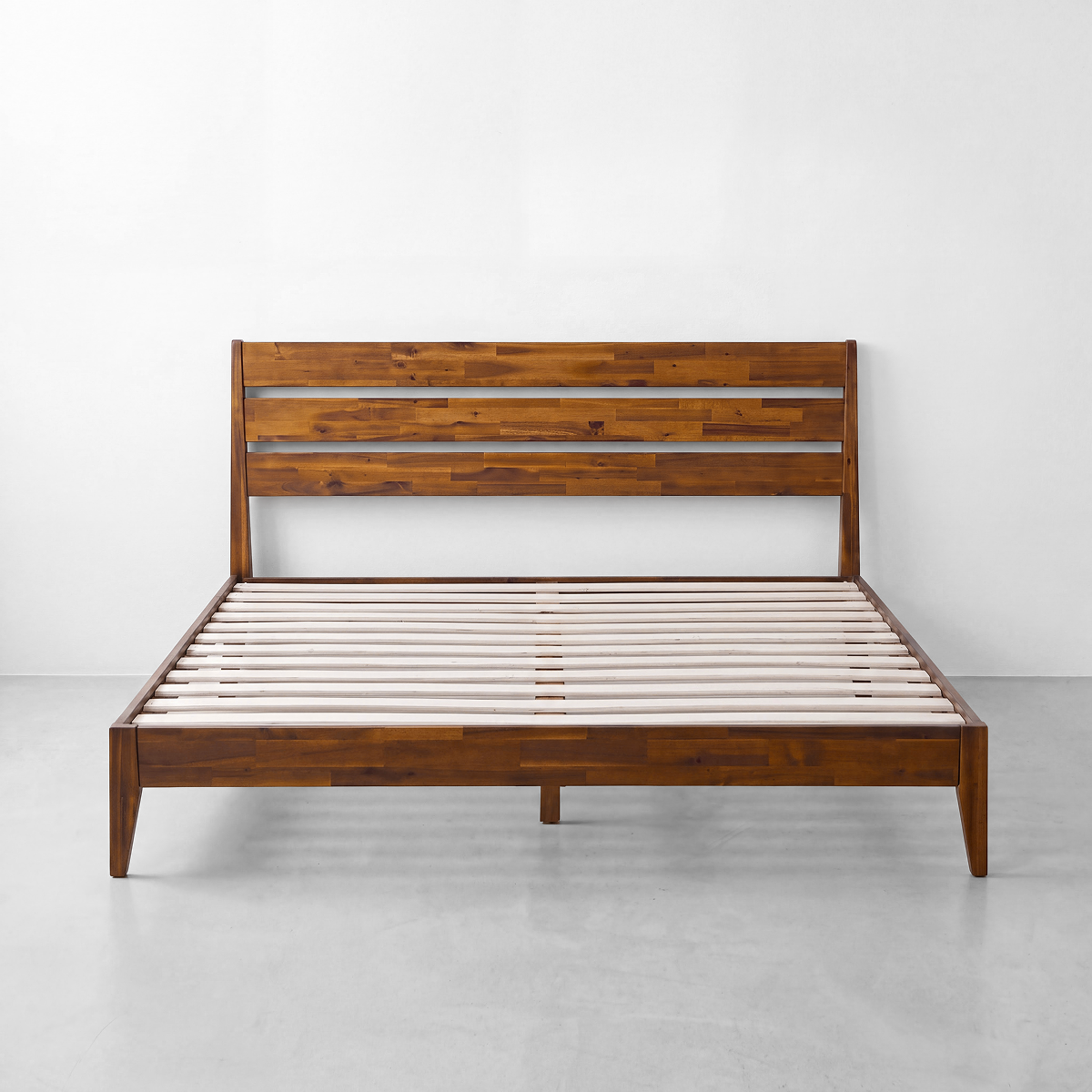 Emery Solid Wood Bed Frame-3