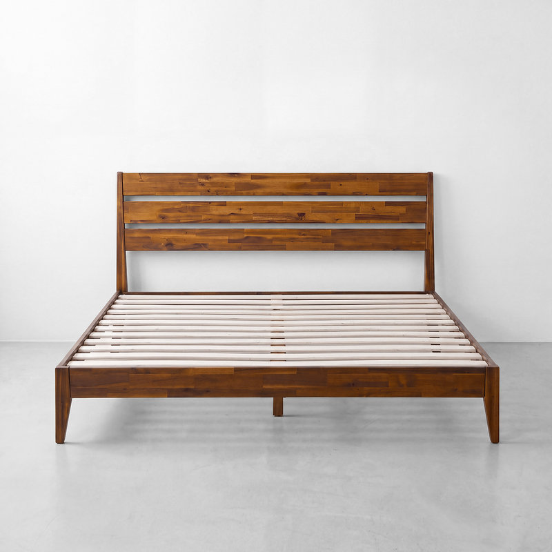 Emery Solid Wood Bed Frame-3