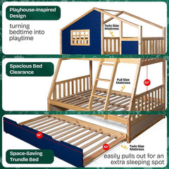 Treehouse Kid Bunk Bed-2