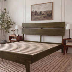 Aurora Solid Wood Bed Frame-6