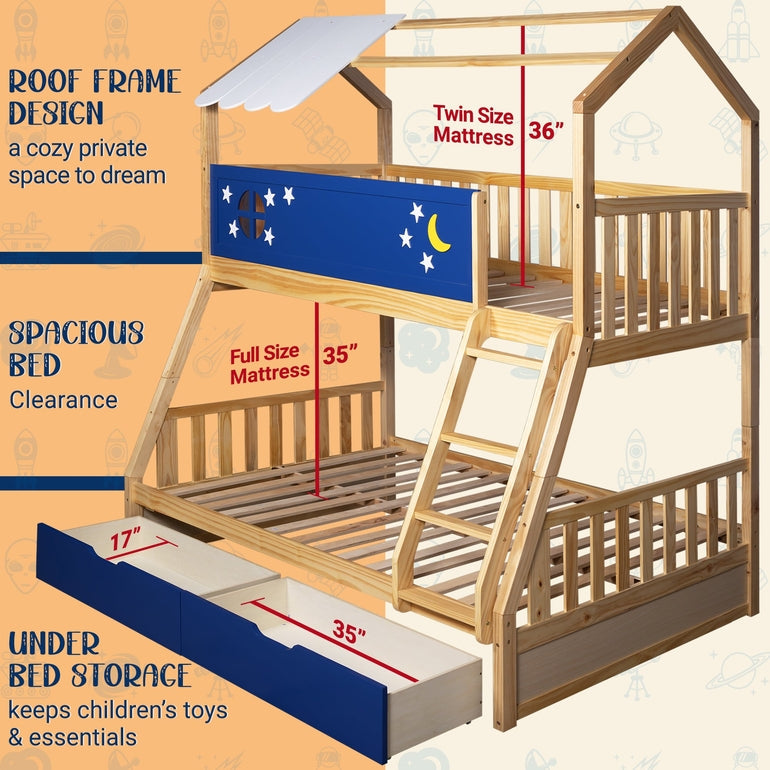 Moonlight Kid Bunk Bed-3