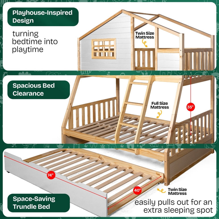 Treehouse Kid Bunk Bed-11