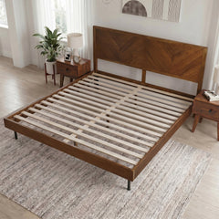 Alander Solid Wood Bed Frame-22
