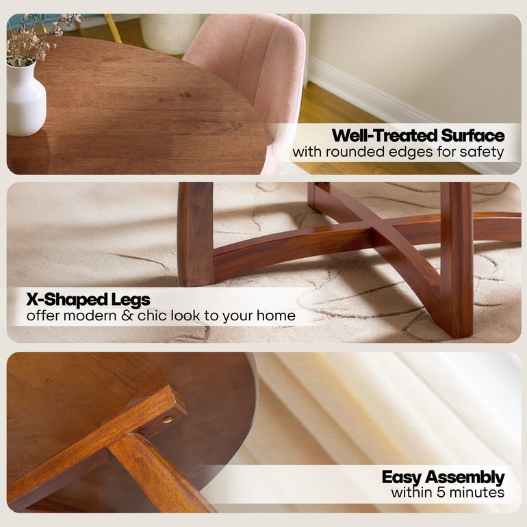 Alma 36 Inches Round Dining Table-14