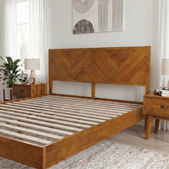 Alander Solid Wood Bed Frame-32