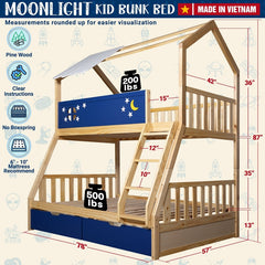 Moonlight Kid Bunk Bed-4