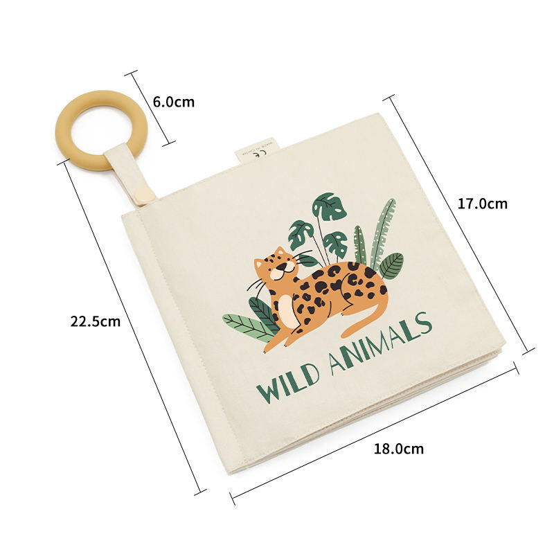 Wild Animals Crinkle Book | Wild Baby-2
