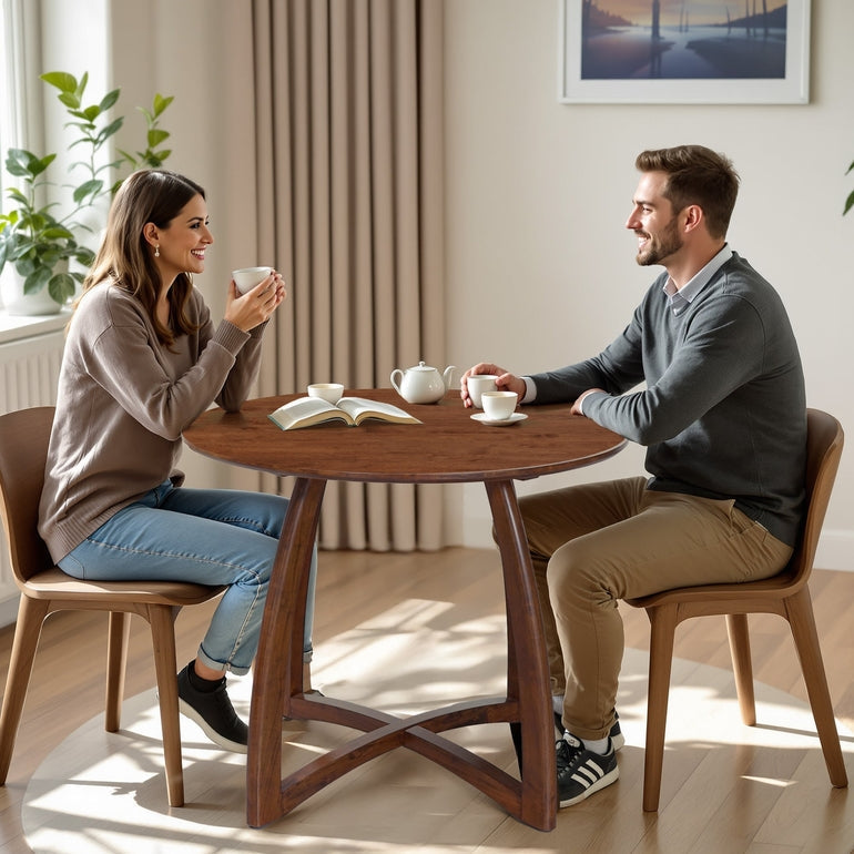 Alma 36 Inches Round Dining Table-15