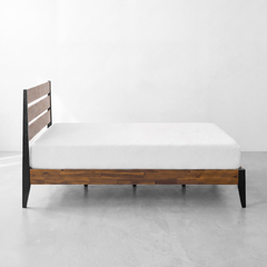 Emery Solid Wood Bed Frame-37