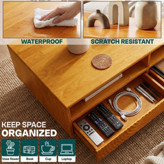 Mesa de centro de madera Harmony-6
