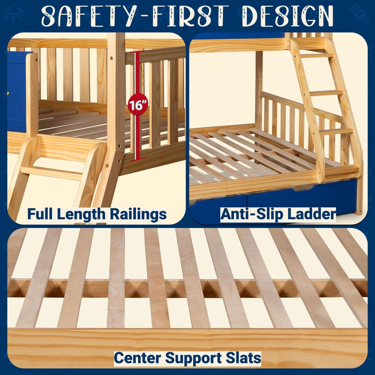 Moonlight Kid Bunk Bed-5