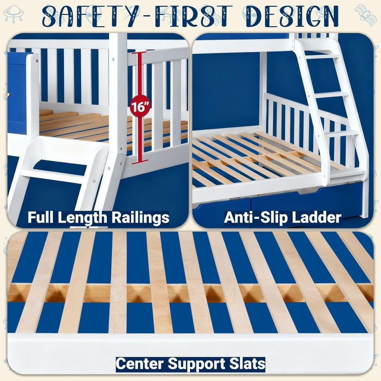Moonlight Kid Bunk Bed-14