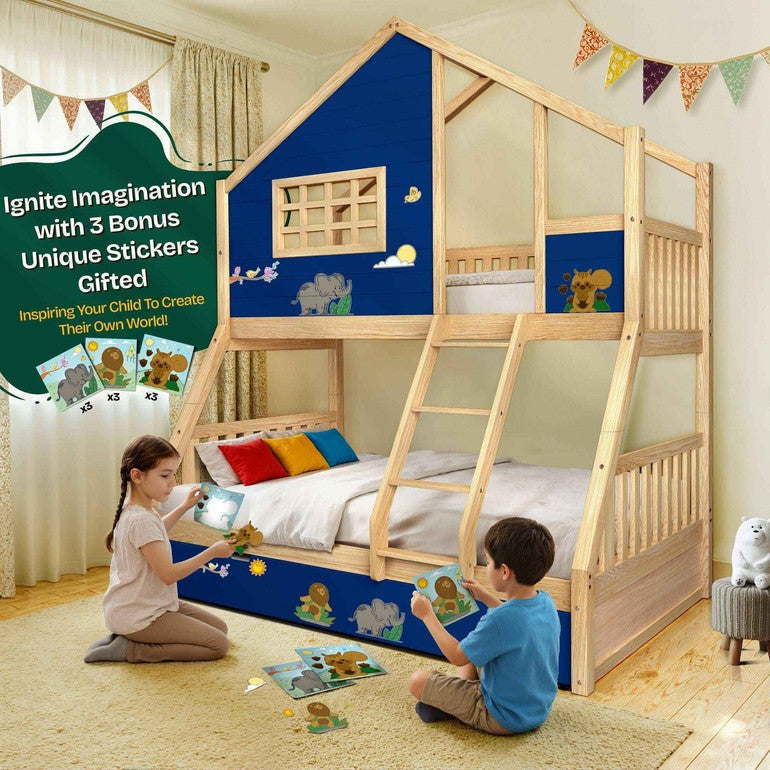 Treehouse Kid Bunk Bed-6