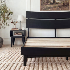 Aurora Solid Wood Bed Frame-44