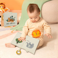 Wild Animals Crinkle Book | Wild Baby-3