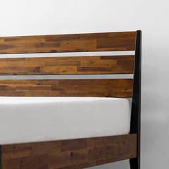 Emery Solid Wood Bed Frame-40