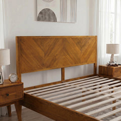 Alander Solid Wood Bed Frame-29