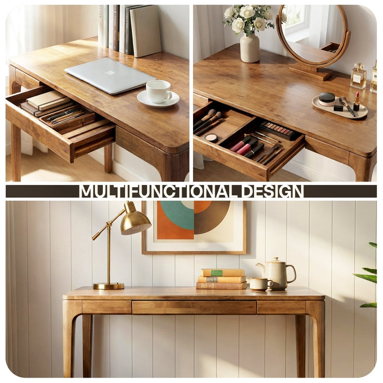 Wilma 48 Inches Solid Wood Desk-7