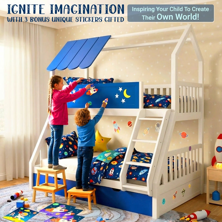 Moonlight Kid Bunk Bed-15