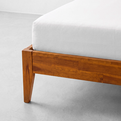 Emery Solid Wood Bed Frame-19