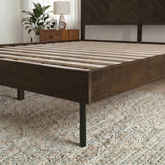 Alander Solid Wood Bed Frame-8