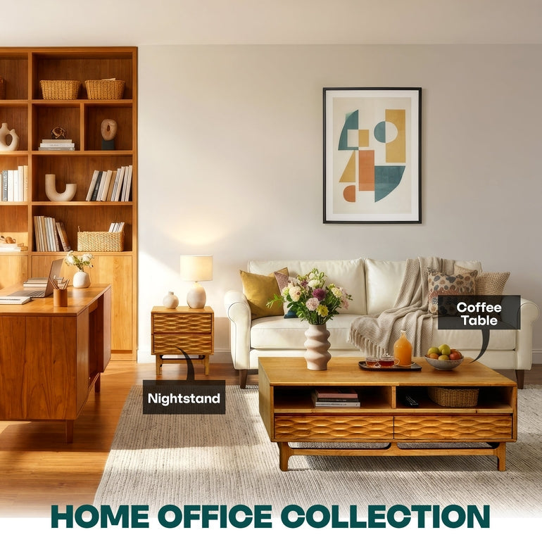Elara Wooden Coffee Table-8