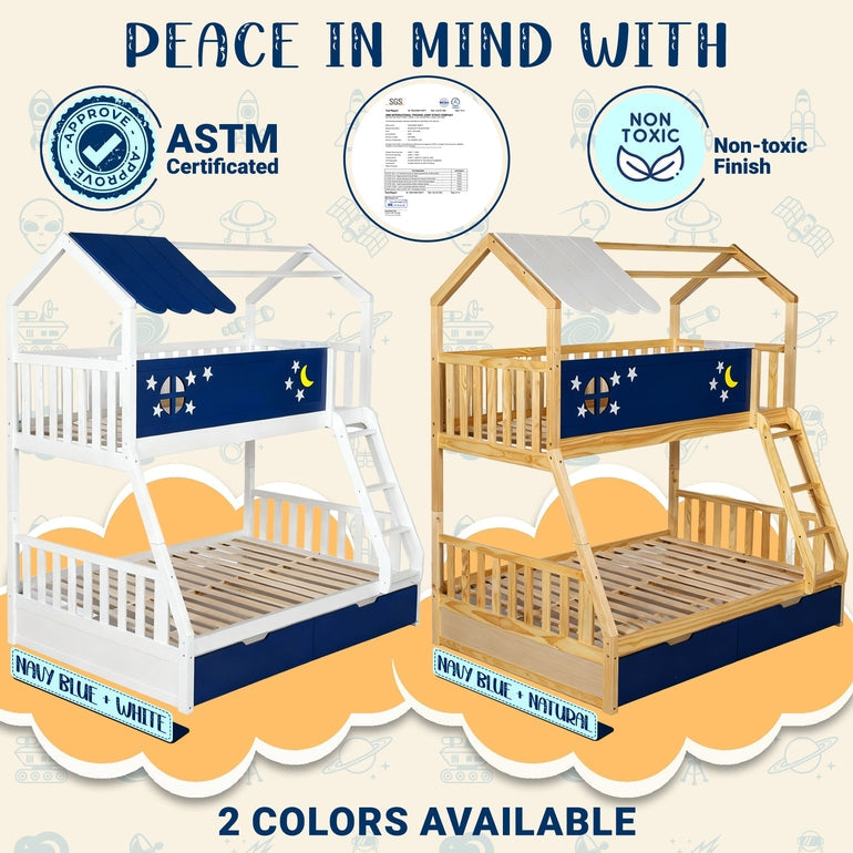 Moonlight Kid Bunk Bed-8