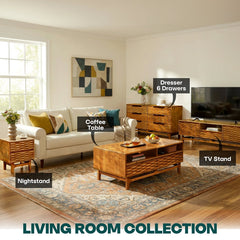 Elara Wooden Coffee Table-9