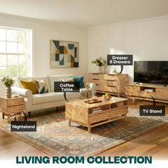 Elara Wooden Coffee Table-27