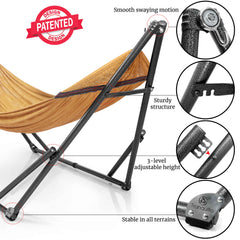 Hamaca universal con soporte de tamaño mediano-86