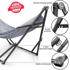 Hamaca universal con soporte de tamaño mediano-32
