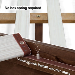 Aurora Solid Wood Bed Frame-37