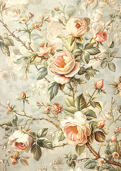Tissue Paper A4 6/Pkg 18th Century-5
