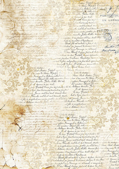 Tissue Paper A4 6/Pkg A Timeless Love-3