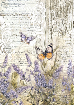 Tissue Paper A4 6/Pkg Whimsical Butterflies-5