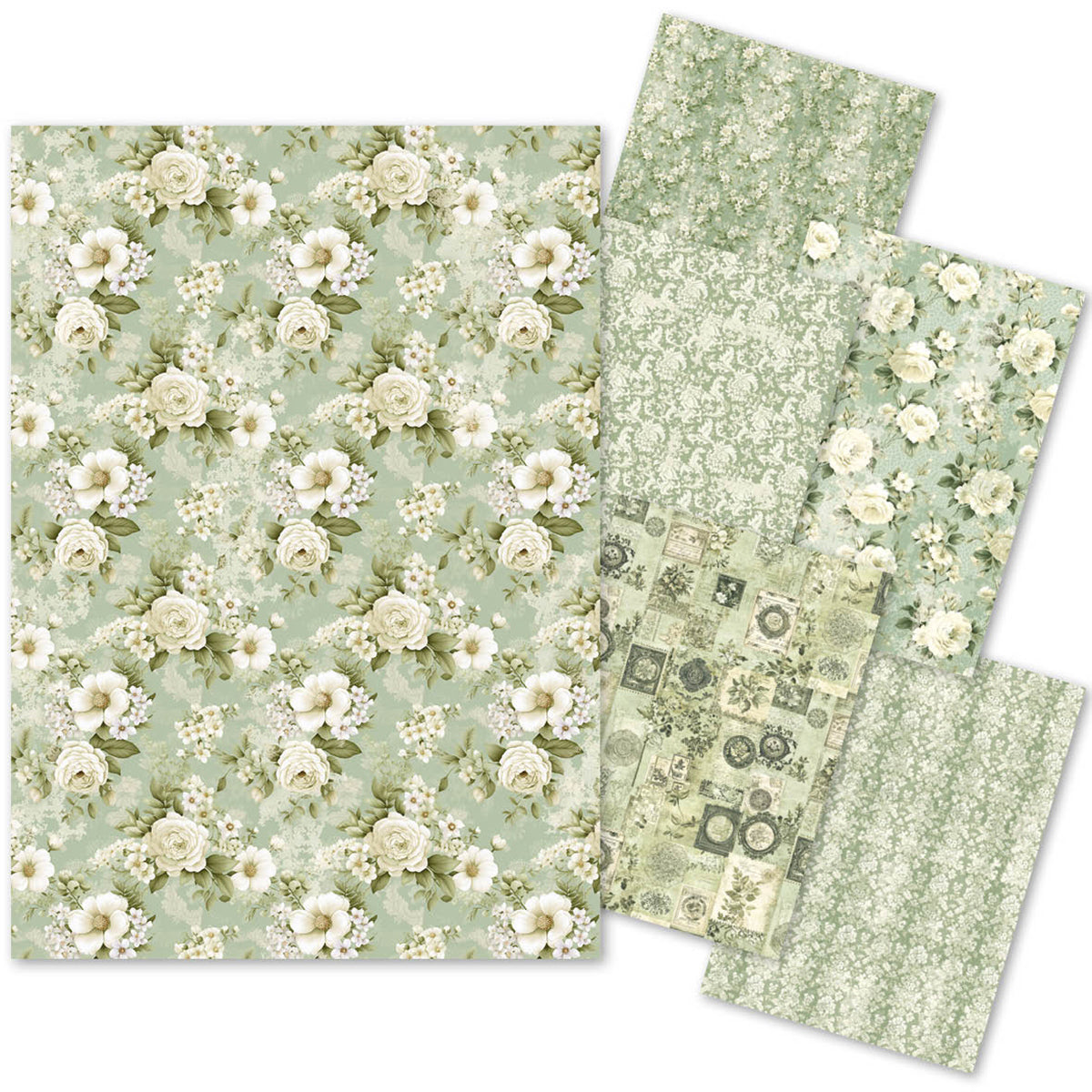 Tissue Paper A4 6/Pkg Elysium-1