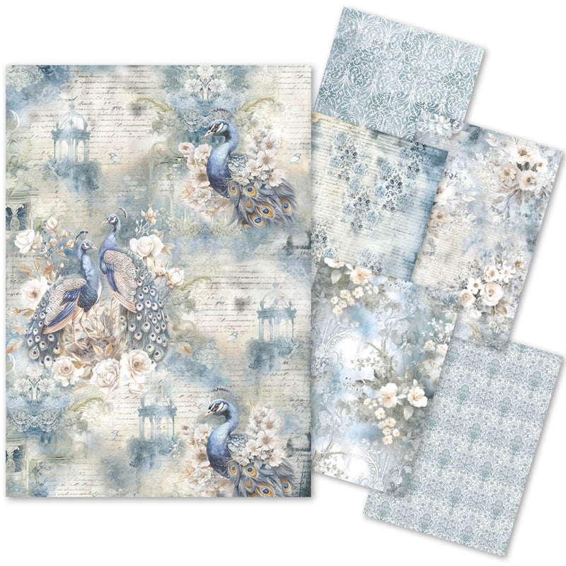 Tissue Paper A4 6/Pkg Reverie-1