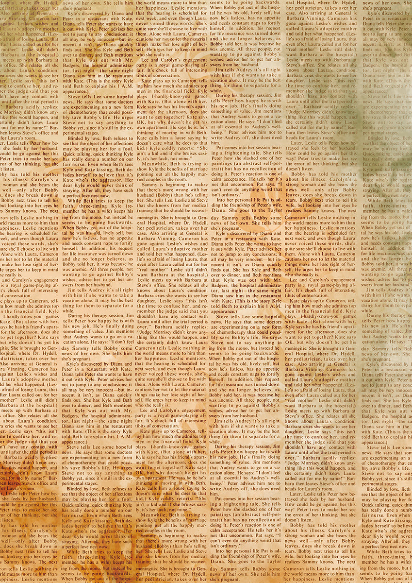 Tissue Paper A4 6/Pkg A Journey of Love-3