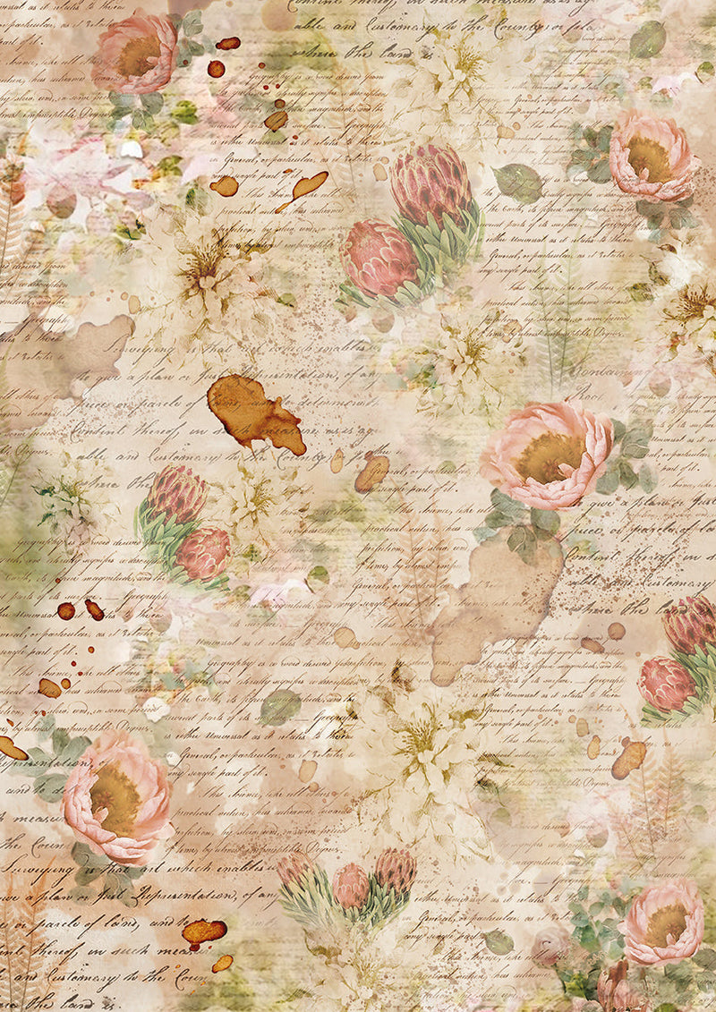 Tissue Paper A4 6/Pkg A Journey of Love-4
