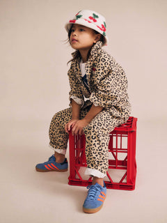 Leopard Print Denim Jeans | Animal | Huxbaby-1